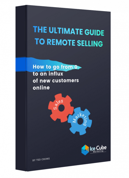 The Ultimate Guide to Remote Selling ebook cover by Ted Chong