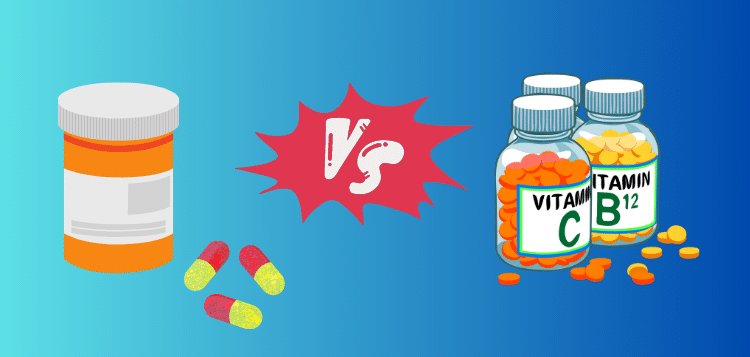 Vitamins vs Pain Killers